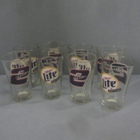 lot 44 image: Miller Lite Beer Glasses