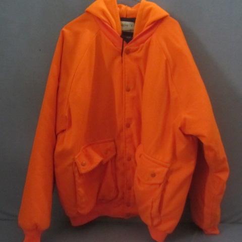 lot 64 image: Blaze Orange Hunting Parka