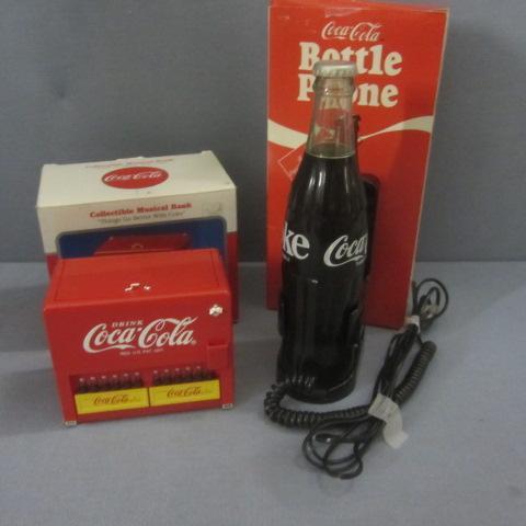 lot 90 image: Coke Musical Bank, Phone