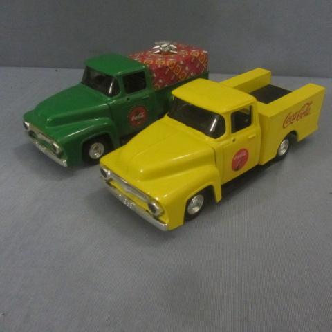 lot 91 image: Coke ERTL Trucks