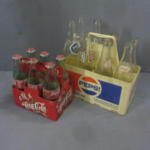 lot 93 image: Pepsi & Coke Bottles