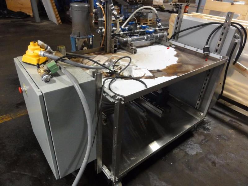 Custom Portable Stainless Steel Water Test Station on 6L X 4W X 5H
