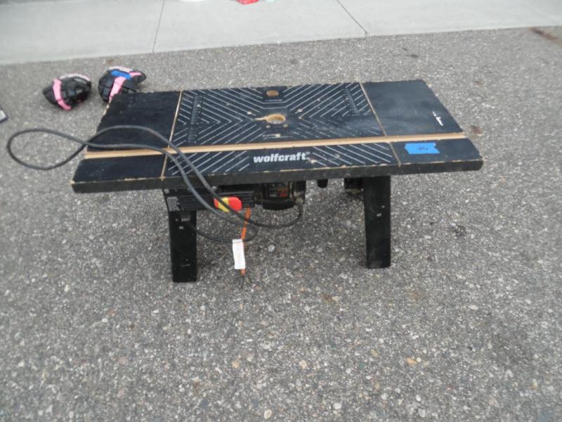 Wolfcraft Router Table