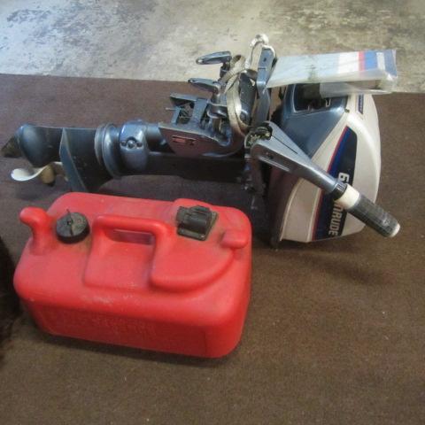 lot 2 image: Evinrude 6hp Outboard