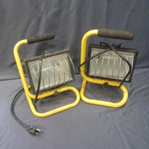 lot 33 image: Halogen Work Lights