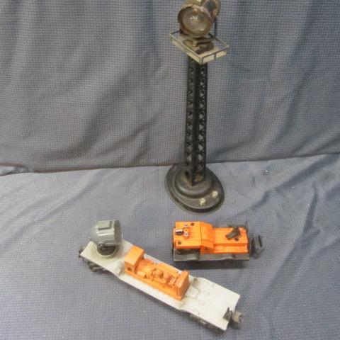 lot 56 image: Lionel Searchlight Car & Tower