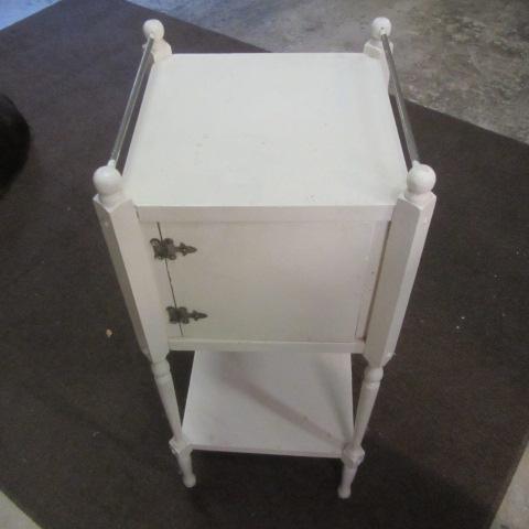 lot 6 image: Antique Pipe Cabinet