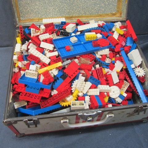 lot 83 image: Skate Suitcase, Legos