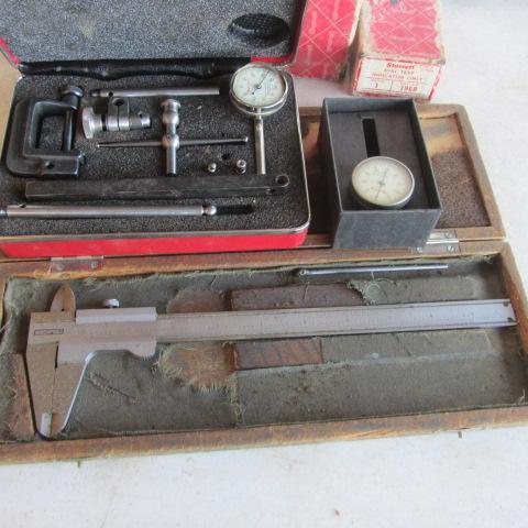 lot 116 image: Starrett Dial Indicator, Vernier