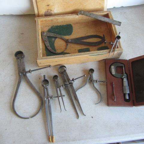 lot 119 image: Mitutoyo & Starrett Calipers
