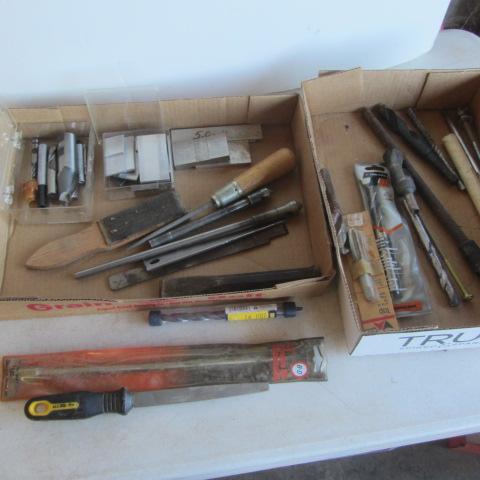 lot 124 image: Drill Bits, Parallels, Punches & Files