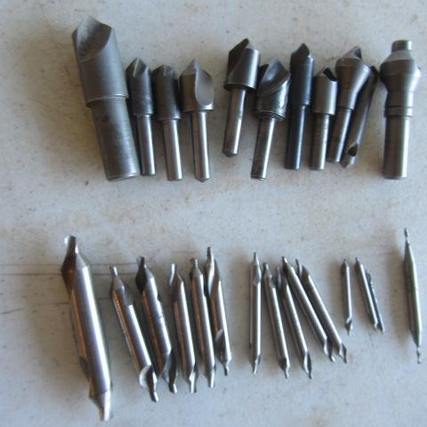 lot 126 image: HSS Drill & Sink, Countersink Bits