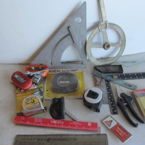 lot 138 image: Combo Square, Degree Wheel
