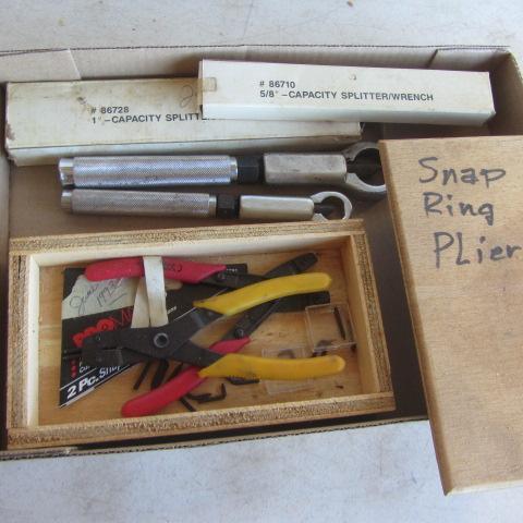 lot 156 image: Capacity Splitter Wrenches, Snap Ring