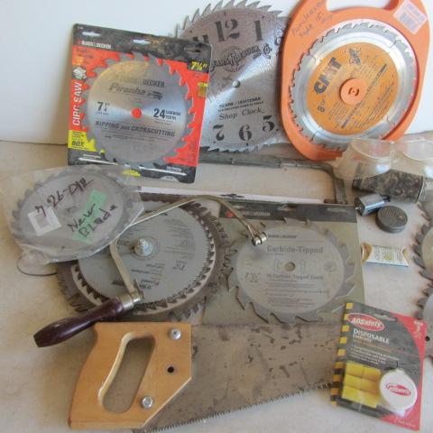 lot 163 image: Saw Blades. Hack & Coping Saws