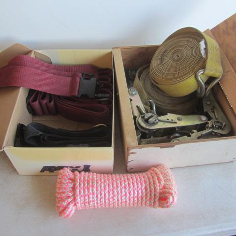 lot 233 image: Ratchet & Shoulder Straps, Rope