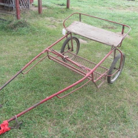 lot 253 image: Pony Training Cart