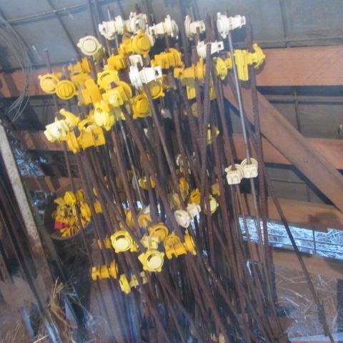 lot 257 image: Electric Fence Posts