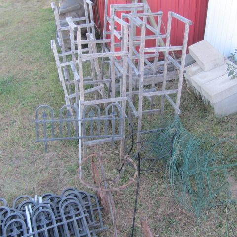 lot 279 image: Garden Edging, Plant Stands