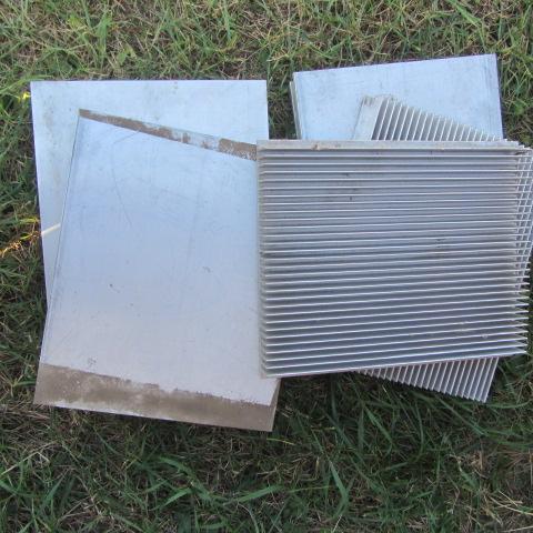 lot 283 image: Aluminum Pieces