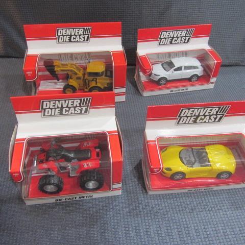 lot 334 image: Denver Diecast Excavator, ATV, SUV