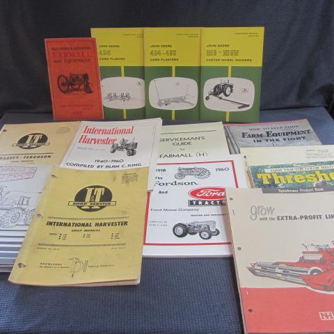 lot 343 image: Farm Equipment Manuals