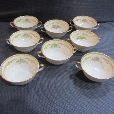 lot 376 image: Noritake Double Handle Soups