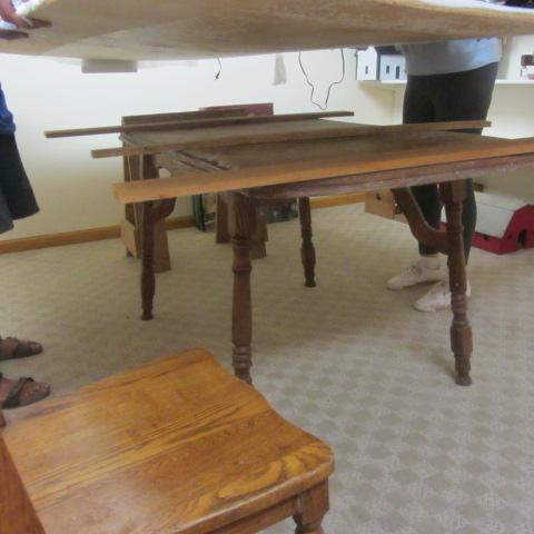 lot 39 image: Mid Century Modern Table & Chairs