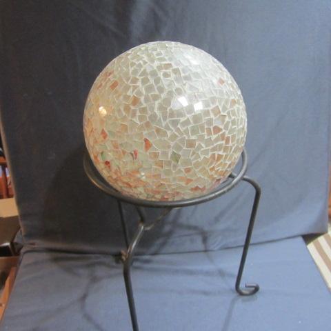 lot 411 image: Cast Stand, Gazing Ball