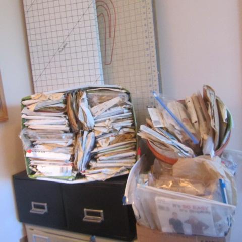lot 477 image: Sewing Patterns, Boards, Index File
