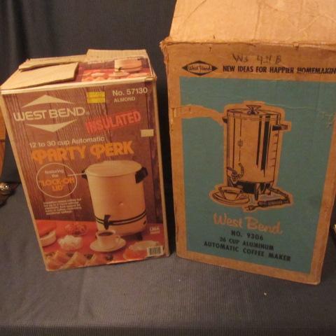 lot 530 image: West Bend Coffee Makers