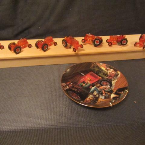 lot 554 image: Forever Red Plate & AC Lights