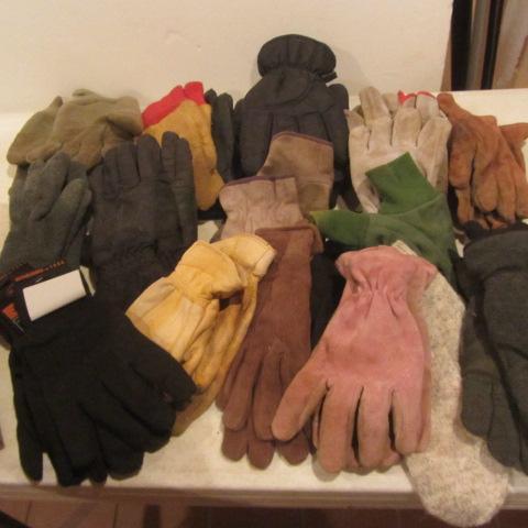 lot 565 image: Gloves, Winter, Leather, Work