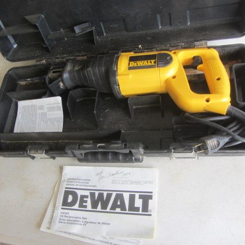 lot 59 image: DeWalt Reciprocating Saw