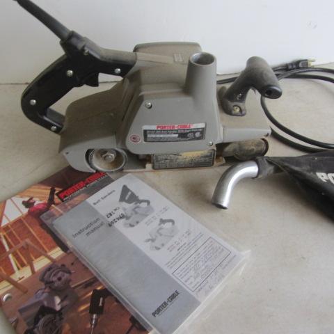 lot 69 image: Porter Cable Belt Sander