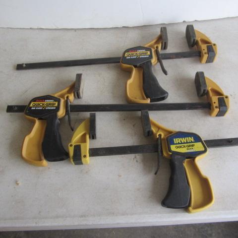 lot 78 image: Quick-Grip Clamps