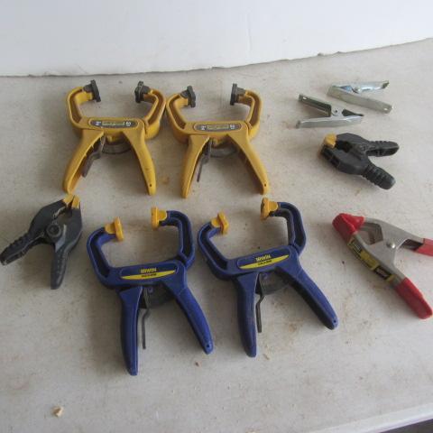lot 84 image: Handi & Spring Clamps