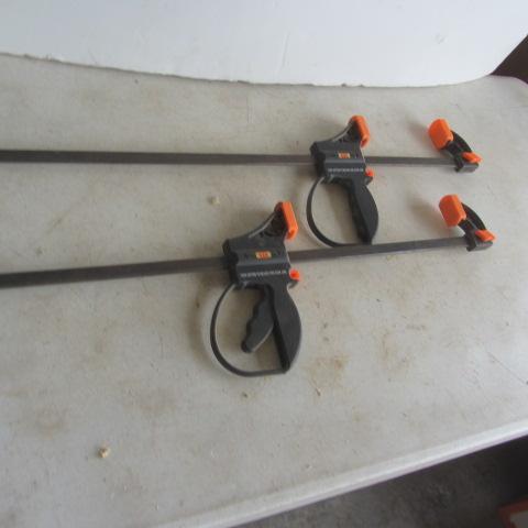 lot 85 image: 24 Bar Clamps
