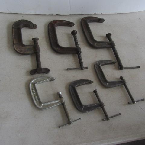 lot 86 image: C-Clamps