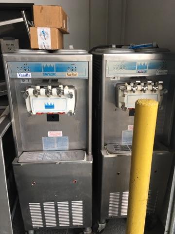 Two Taylor&nbspSoft Serve Ice Cream Machines...