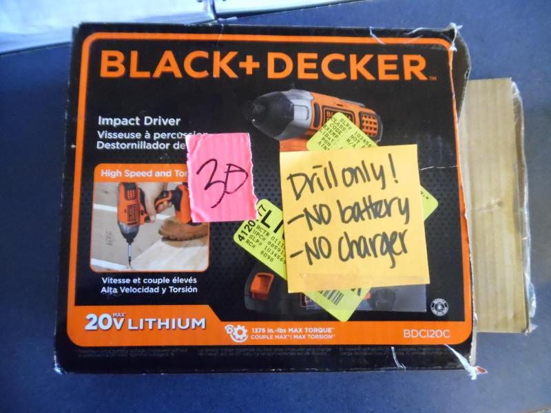 Black & Decker Drill only