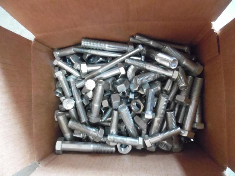 Bolts, nuts, washers and lock washers