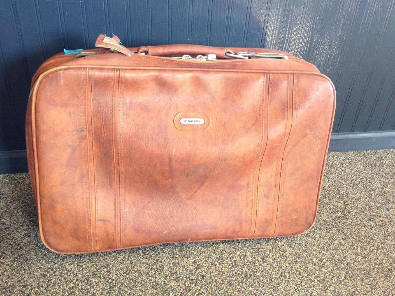Samsonite suitcase