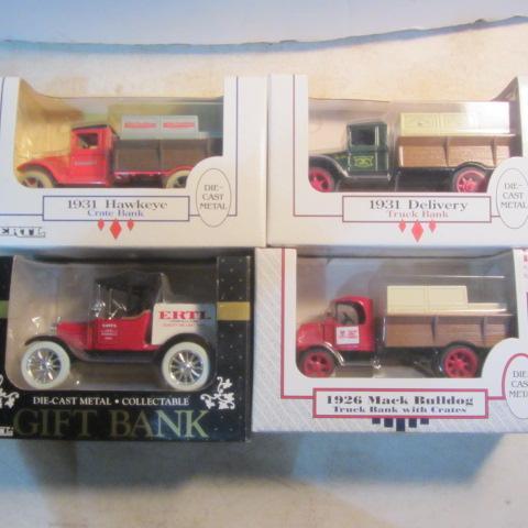 lot 107 image: Ertl Truck Banks