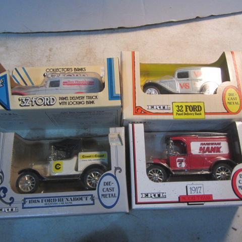lot 109 image: Ertl Truck Banks