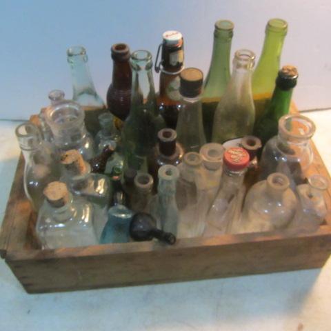 lot 132 image: Glass & Soda Bottles
