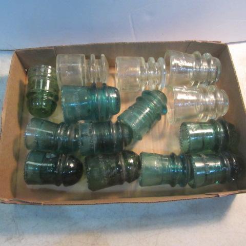 lot 138 image: Glass Insulators