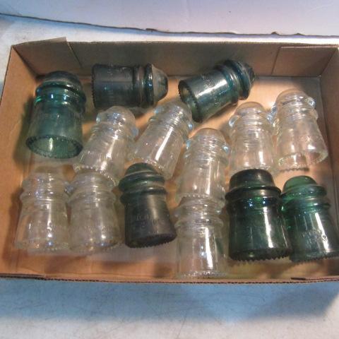 lot 139 image: Glass Insulators