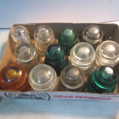 lot 141 image: Glass Insulators