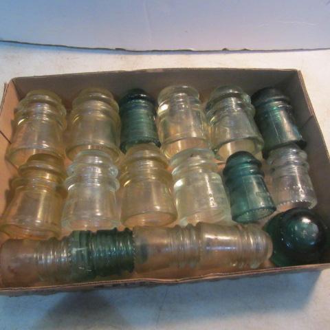 lot 146 image: Glass Insulators